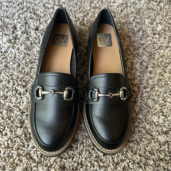 DV Dolce Vita Women’s Penny Loafers. Black. Size 8. - Picture 2 of 6
